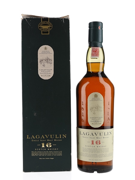 Lagavulin 16 Year Old Bottled 1990s - White Horse Distillers 70cl / 43%