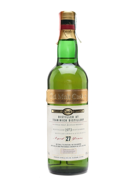 Teaninich 1973 27 Year Old The Old Malt Cask Bottled 2000 - Douglas Laing 70cl / 50%