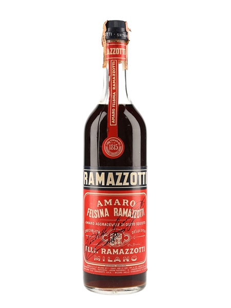 Ramazzotti Amaro Bottled 1960s 100cl / 30%