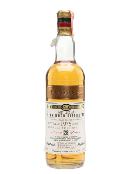 Glen Mhor 1975 28 Year Old The Old Malt Cask Bottled 2004 - Douglas Laing 70cl / 50%