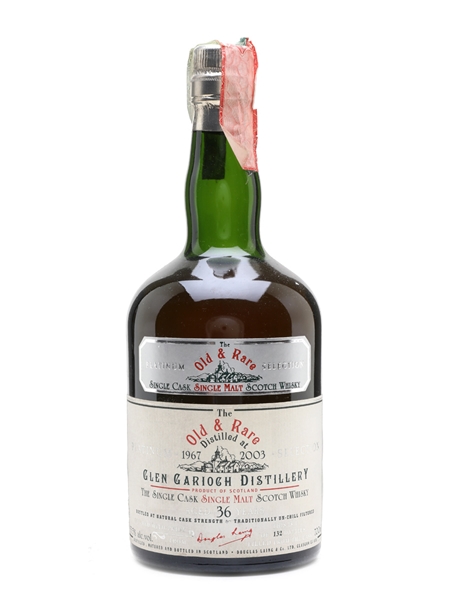 Glen Garioch 1967 36 Year Old Old & Rare Platinum Selection 70cl / 55.5%