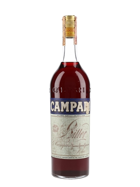 Campari Bitter Bottled 1960s-1970s 100cl / 25%