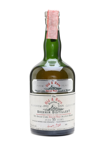 Brechin 1970 33 Year Old Old & Rare Platinum Selection 70cl / 52.4%