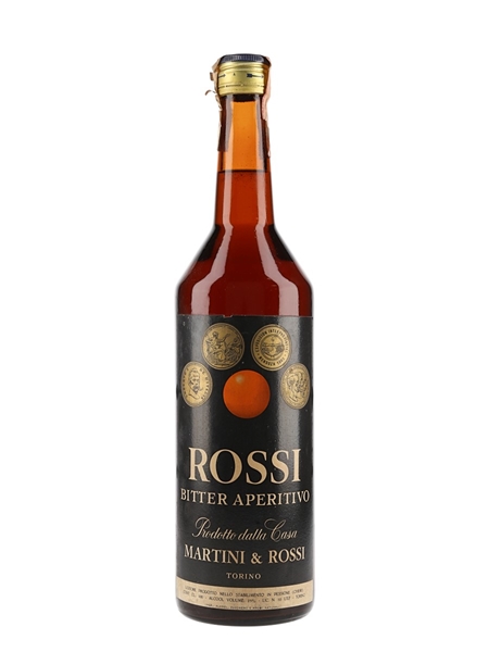 Rossi Bitter Aperitivo Bottled 1960s-1970s 100cl / 25%