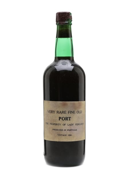 Very Rare Fine Old 1898 Port Property Of Lady Ferguson 75cl / 20%