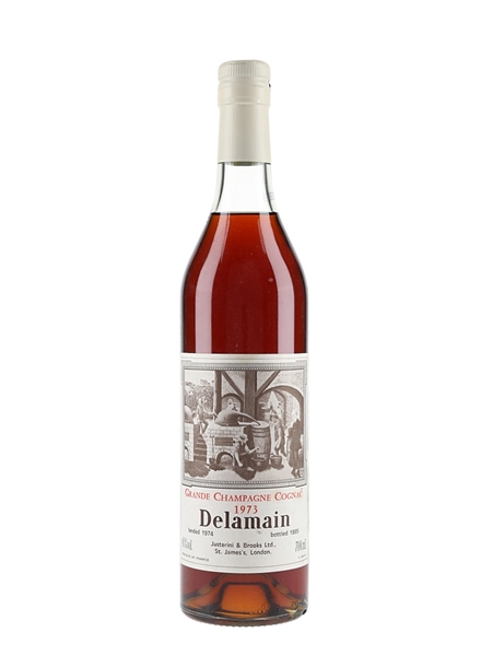 Delamain 1971 Grande Champagne Landed 1974, Bottled 1995 - Justerini & Brooks 70cl / 40%