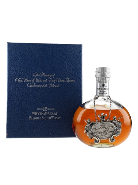 Whyte & Mackay 12 Year Old The Royal Wedding 1981 75cl / 40%