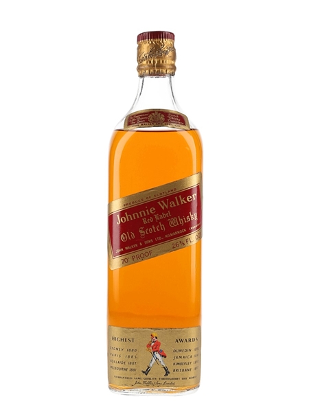 Johnnie Walker Red Label Bottled 1960s 75.7cl / 40%