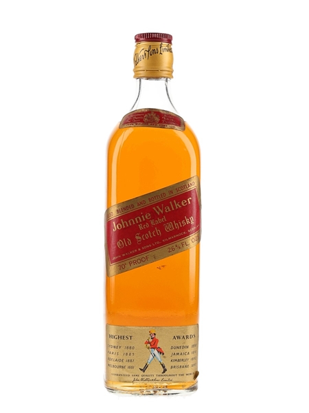 Johnnie Walker Red Label Bottled 1970s 75.7cl / 40%