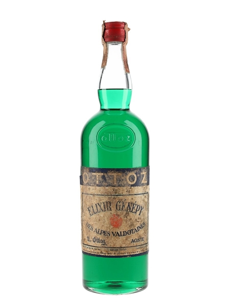 Ottoz Elixir Genepy Bottled 1960s 100cl / 36%