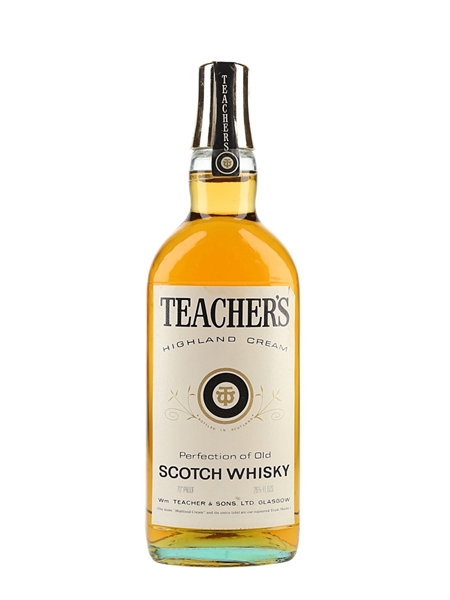 Teacher's Highland Cream Bottled 1970s 75.7cl / 40%