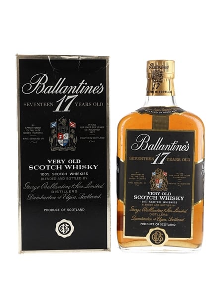 Ballantine's 17 Year Old Bottled 1970s - Bols Import 75cl / 43%