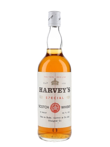 Harvey's Special The Thin Red Line Bottled 1970s 75.7cl / 40%