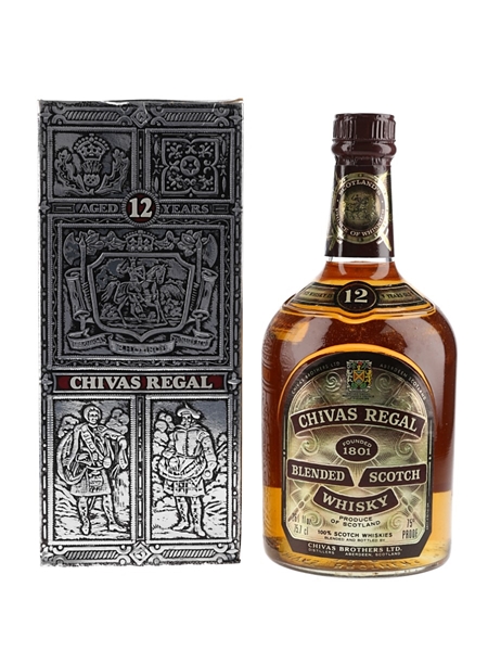 Chivas Regal 12 Year Old Bottled 1970s 75.7cl / 43%