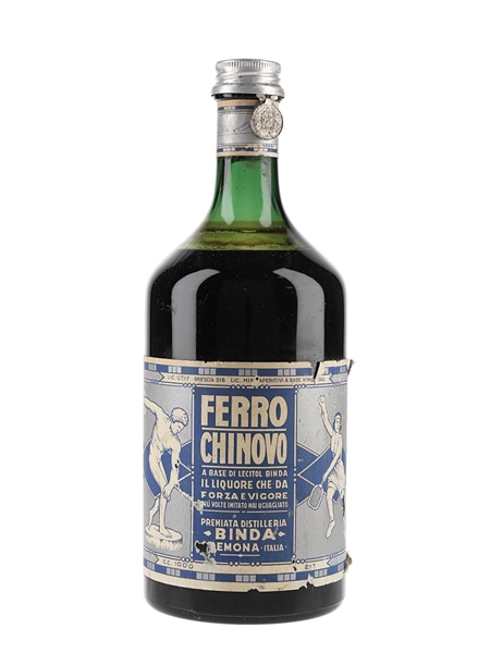 Binda Ferro Chinovo Liqueur Bottled 1950s 100cl / 21%