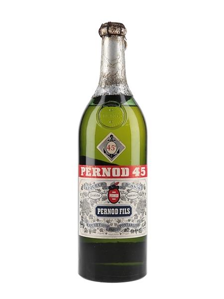 Pernod 45 Bottled 1950s - Carlo Salengo, Italy 100cl / 45%