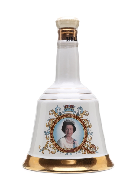 Bell's Ceramic Decanter Queen Elizabeth II 60th Birthday 75cl / 43%