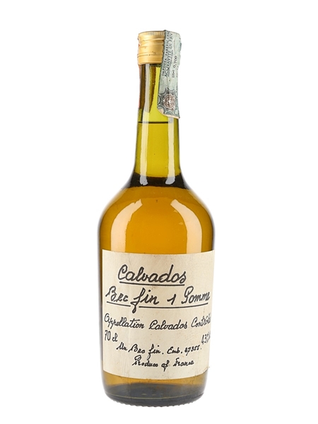 Morin Calvados Bottled 1990s - Paissa 70cl / 43%