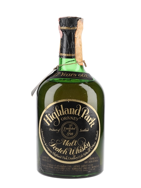 Highland Park 1958 17 Year Old Bottled 1975 - Ferraretto 75cl / 43%