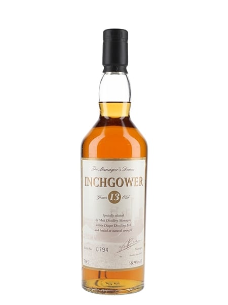 Inchgower 13 Year Old Bottled 2007 - The Manager's Dram 70cl / 58.9%