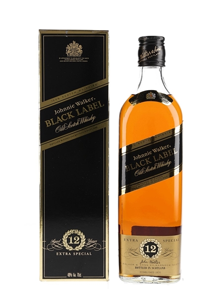 Johnnie Walker Black Label 12 Year Old Bottled 1990s 70cl / 40%