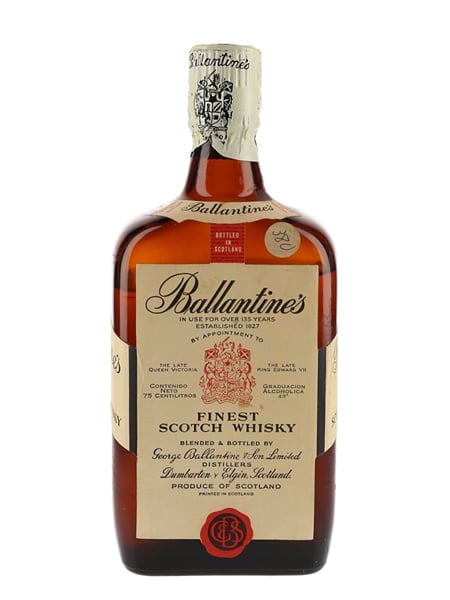 Ballantine's Finest Bottled 1960s 75cl / 43%