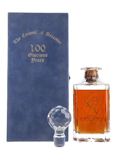 The Centennial Decanter 25 Year Old Queen Mother 100th Birthday 70cl / 43%