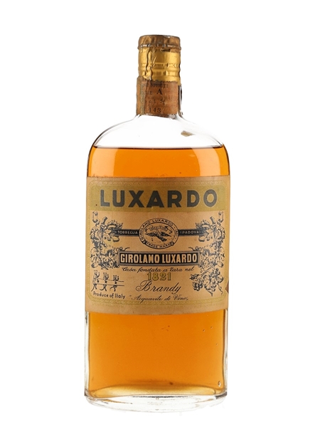 Luxardo Brandy Spring Cap Bottled 1950s 75cl / 43%