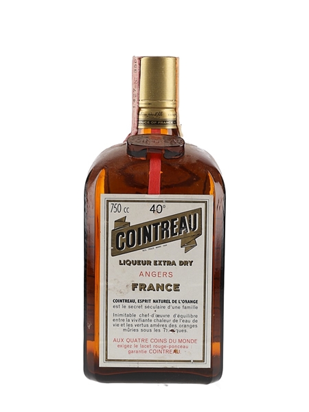 Cointreau Extra Dry Bottled 1960s-1970s 75cl / 40%