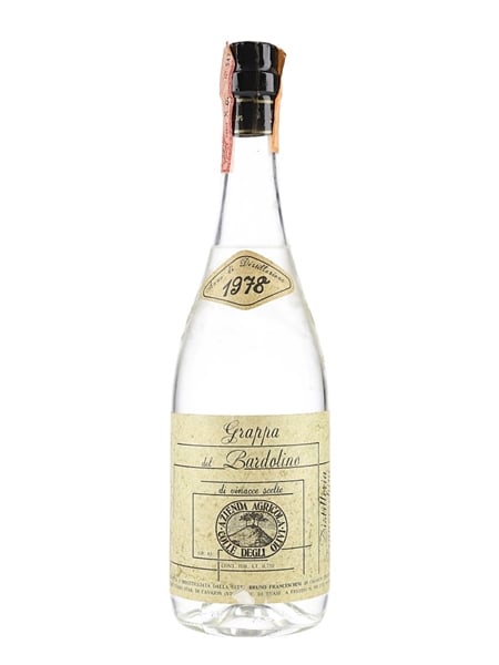 Franceschini Grappa Del Bardolino Bottled 1970s-1980s 75cl / 43%