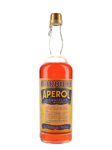 Aperol Barbieri Bottled 1950s 100cl / 11%