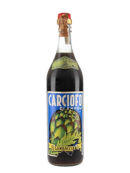 Gambacciani Carciofo Di Empoli Bottled 1960s-1970s 100cl / 16%