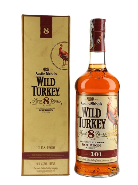 Wild Turkey 8 Year Old 101 Proof Bottled 1990s 70cl / 50.5%