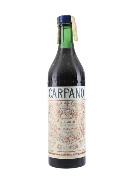 Carpano Vermuth Bottled 1960s 100cl / 16.5%