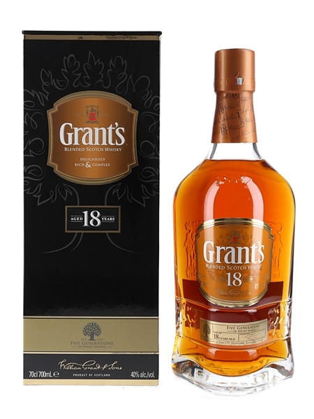 Grant's 18 Year Old  70cl / 40%