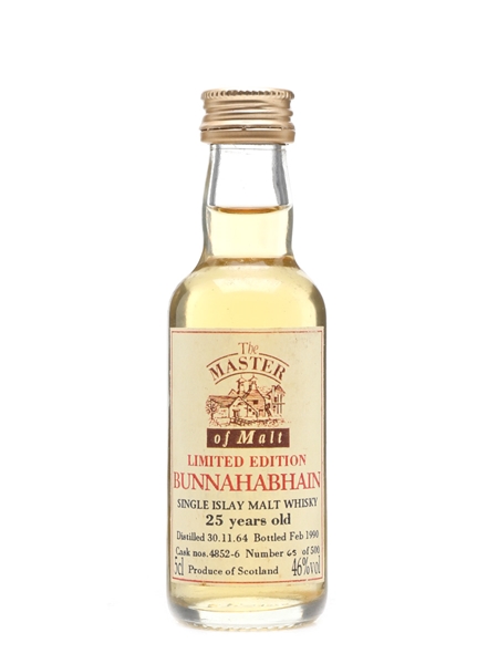 Bunnahabhain 1964 25 Year Old 5cl / 46%