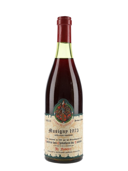 1973 Musigny Grand Cru - Th. Faiveley Confrerie Des Chevliers Du Tastevin 73cl