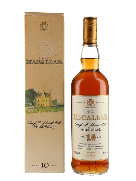 Macallan 10 Year Old Bottled 1990s 70cl / 40%