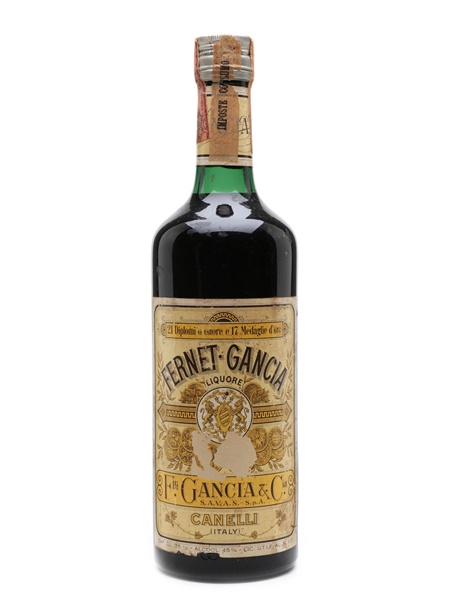 Fernet Gancia Bottled 1960s 75cl / 45%