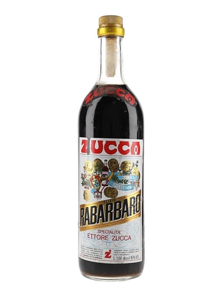 Zucca Elixir Rabarbaro Bitters Bottled 1970s-1980s 100cl / 16%