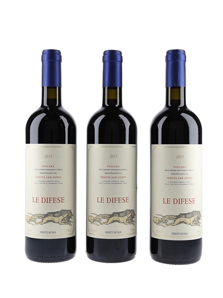 2015 Le Difese Tenuta San Guido 3 x 75cl / 13%