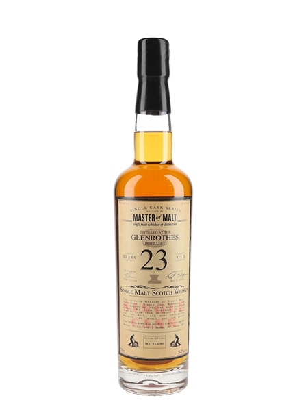 Glenrothes 1993 23 Year Old Bottled 2017 - The Master Of Malt 70cl / 54%