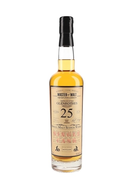 Glenrothes 1991 25 Year Old Bottled 2016 - The Master Of Malt 70cl / 52.6%