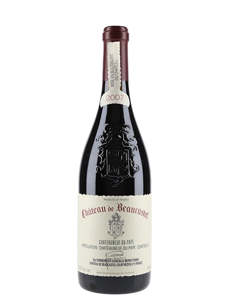 2007 Chateau De Beaucastel Chateauneuf Du Pape 75cl / 14.5%