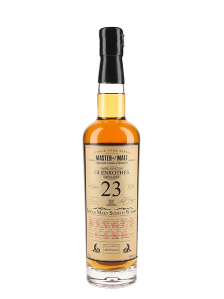 Glenrothes 1993 23 Year Old Bottled 2017 - The Master Of Malt 70cl / 54%