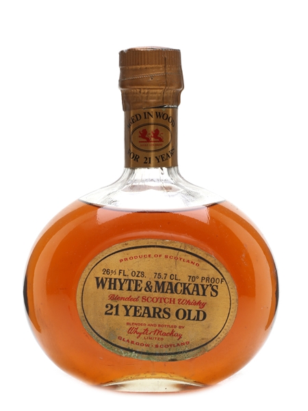 Whyte & Mackay's 21 Year Old Bottled 1970s 75.7cl / 40%