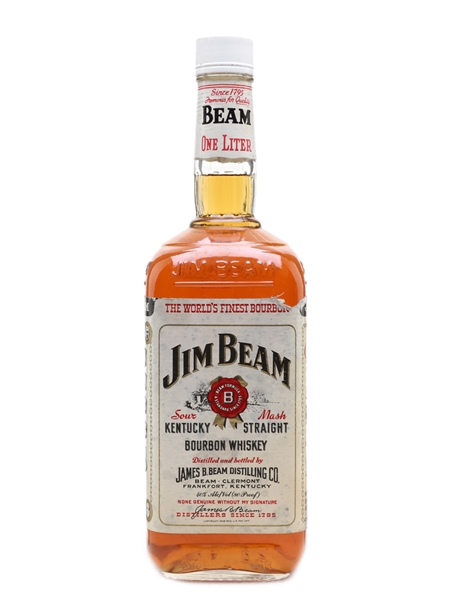 Jim Beam 4 Year Old Bottled 1980s 100cl / 40%