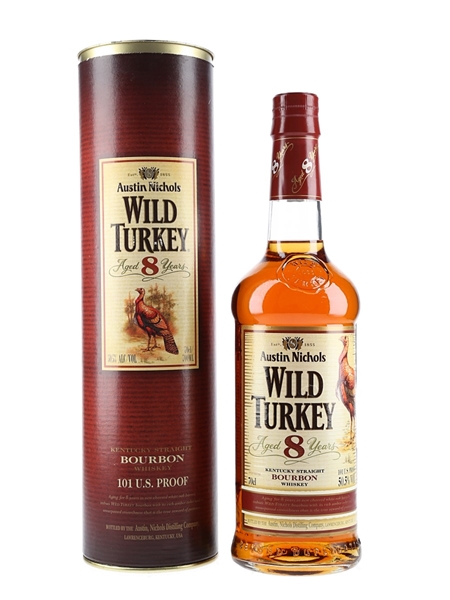 Wild Turkey 8 Year Old 101 Proof  70cl / 50.5%