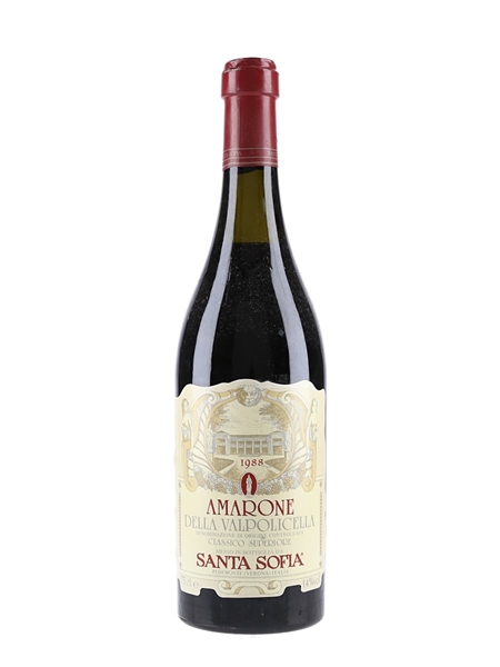 1988 Amarone Della Valpolicella Santa Sofia 75cl / 14%