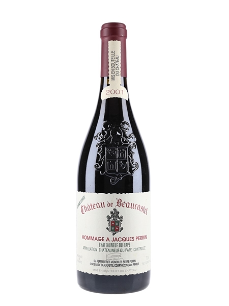 2001 Chateau De Beaucastel - Lot 172993 - Buy/Sell Rhone Wine Online